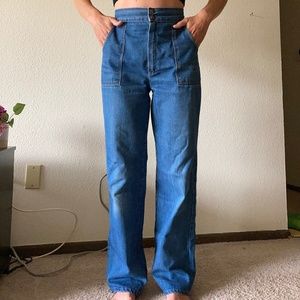 Vintage High-Waisted Jeans